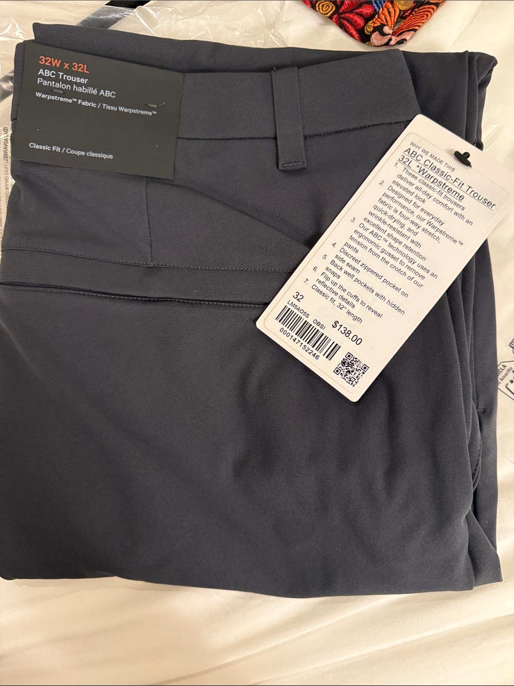 lululemon athletica ABC Classic-Fit Trouser — Shadow Gray
